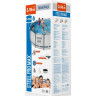 Каркасный бассейн BESTWAY STEEL PRO MAX 366х100см, 9150л + фильтр-насос 2006 л/ч 56260 BW