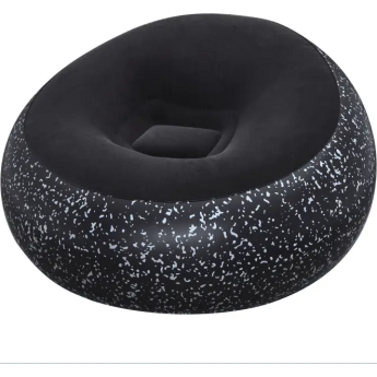 Надувное кресло BESTWAY 75153 BW INFLATE-A-CHAIR 112x112x66см черное